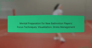 Mental Preparation for New Badminton Players: Focus Techniques, Visualization, Stress Management